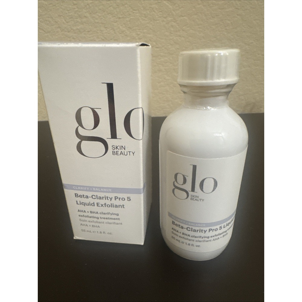 GLO SKIN BEAUTY Beta-Clarity Pro 5 Liquid Exfoliant 1.86 Fl Oz/55ml NIB